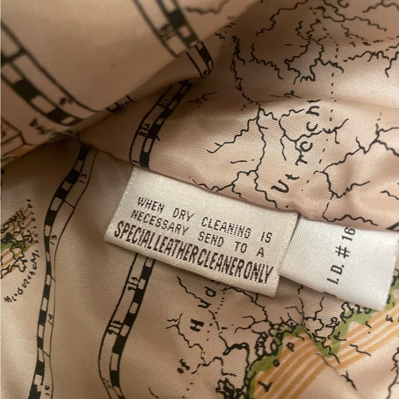 Vintage Brown Leather Bomber Jacket - Picture 8 of 12